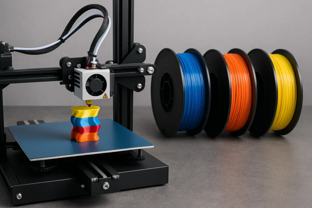 مواد مورد استفاده در پرینت سه‌ بعدی و کاربرد هرکدام در صنایع مختلف- وی پلاس